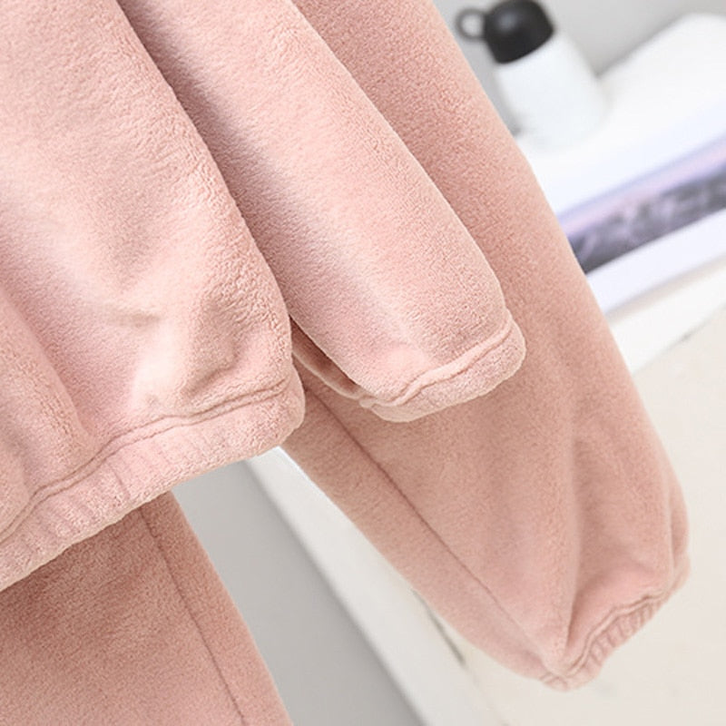 Pijama de Inverno Feminino em Fleece – Aurora