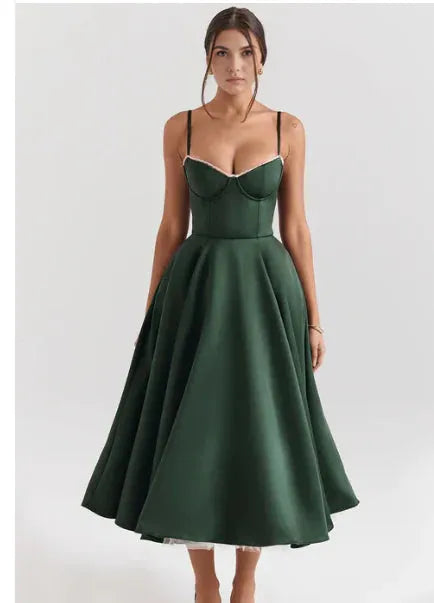 Vestido Midi Feminino – Fashion