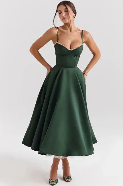 Vestido Midi Feminino – Fashion