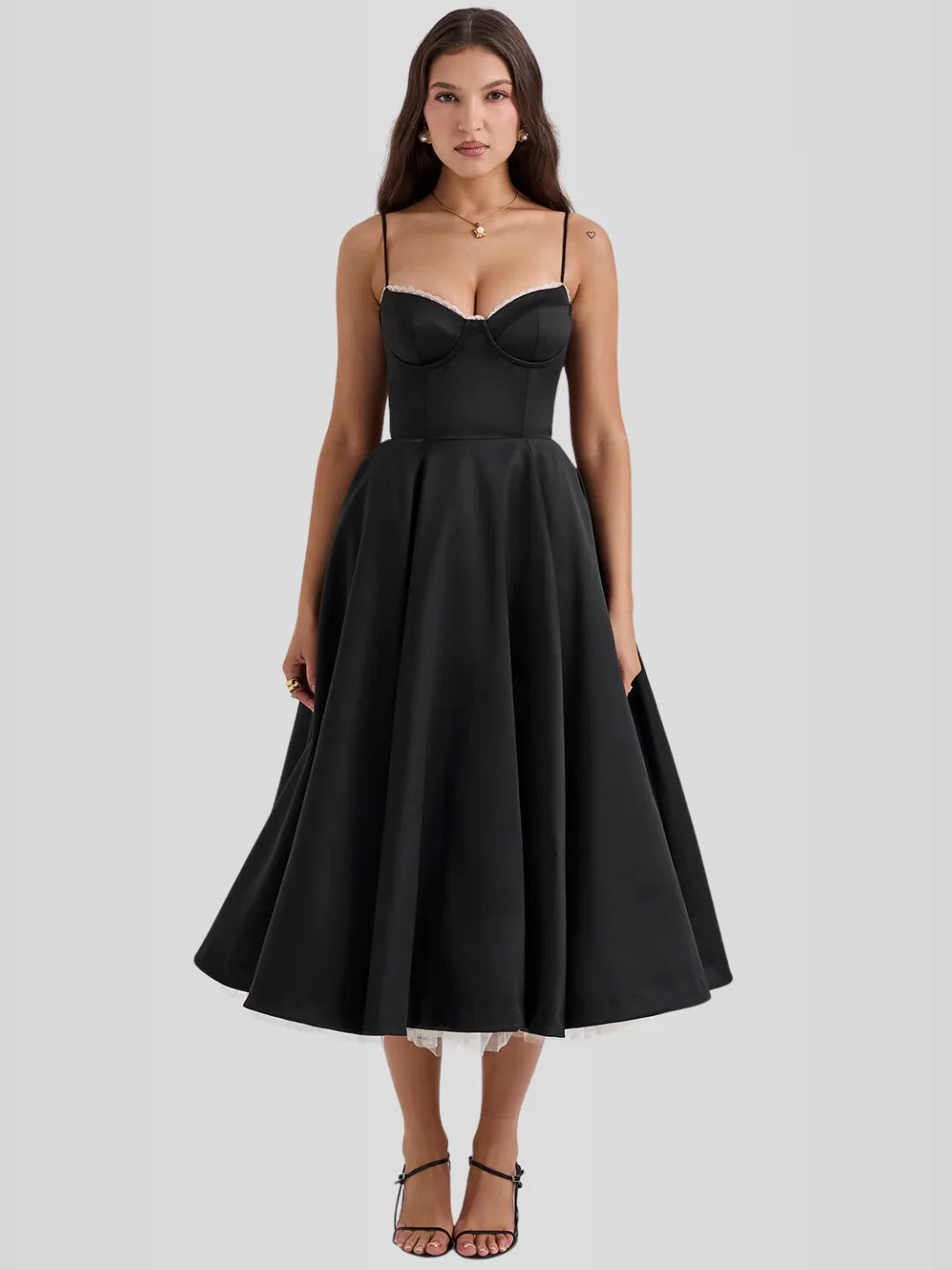 Vestido Midi Feminino – Fashion