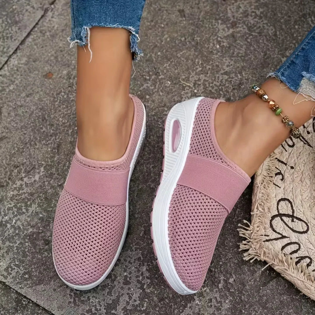 Tênis Ortopédico Com Amortecedor Antiderrapante - Confort Fashion