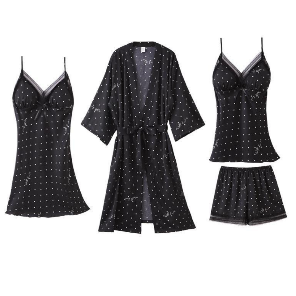 Pijama Feminino 4 Peças – Sweet Dreams