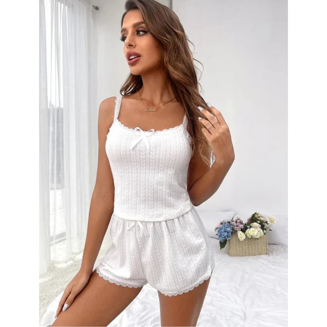 Pijama Curto Feminino - Emanuelli