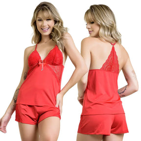 Baby Doll de Renda Feminino - Lumiere