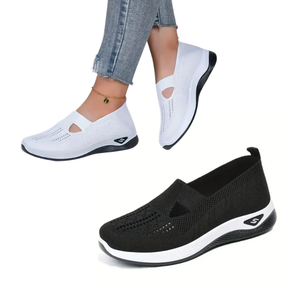 Tênis Ortopédico Confort Plus Calce Fácil (COMPRE 1 PAR LEVE 2) + Palmilha Grátis