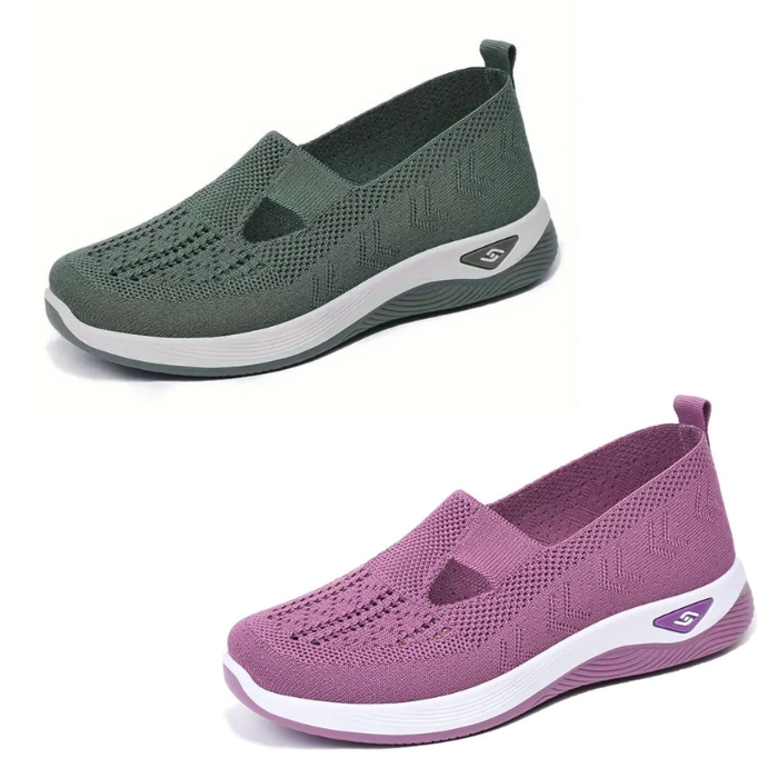 Tênis Ortopédico Confort Plus Calce Fácil (COMPRE 1 PAR LEVE 2) + Palmilha Grátis