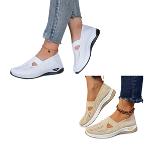 Tênis Ortopédico Confort Plus Calce Fácil (COMPRE 1 PAR LEVE 2) + Palmilha Grátis